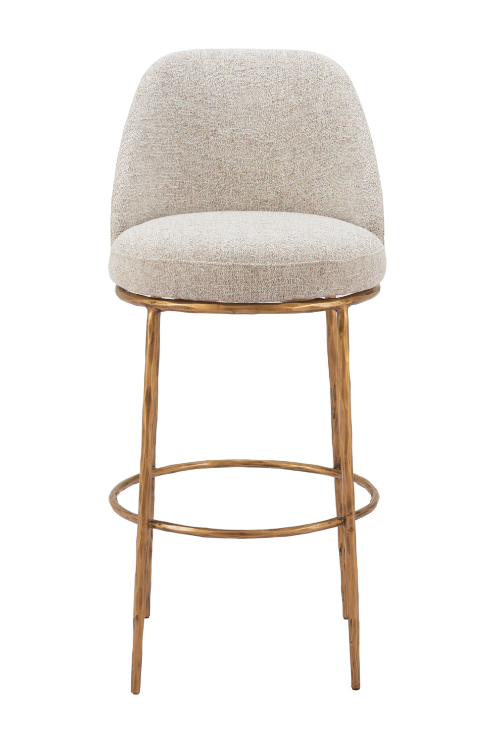 Beige Swivel Bar Stool | Oroa.com