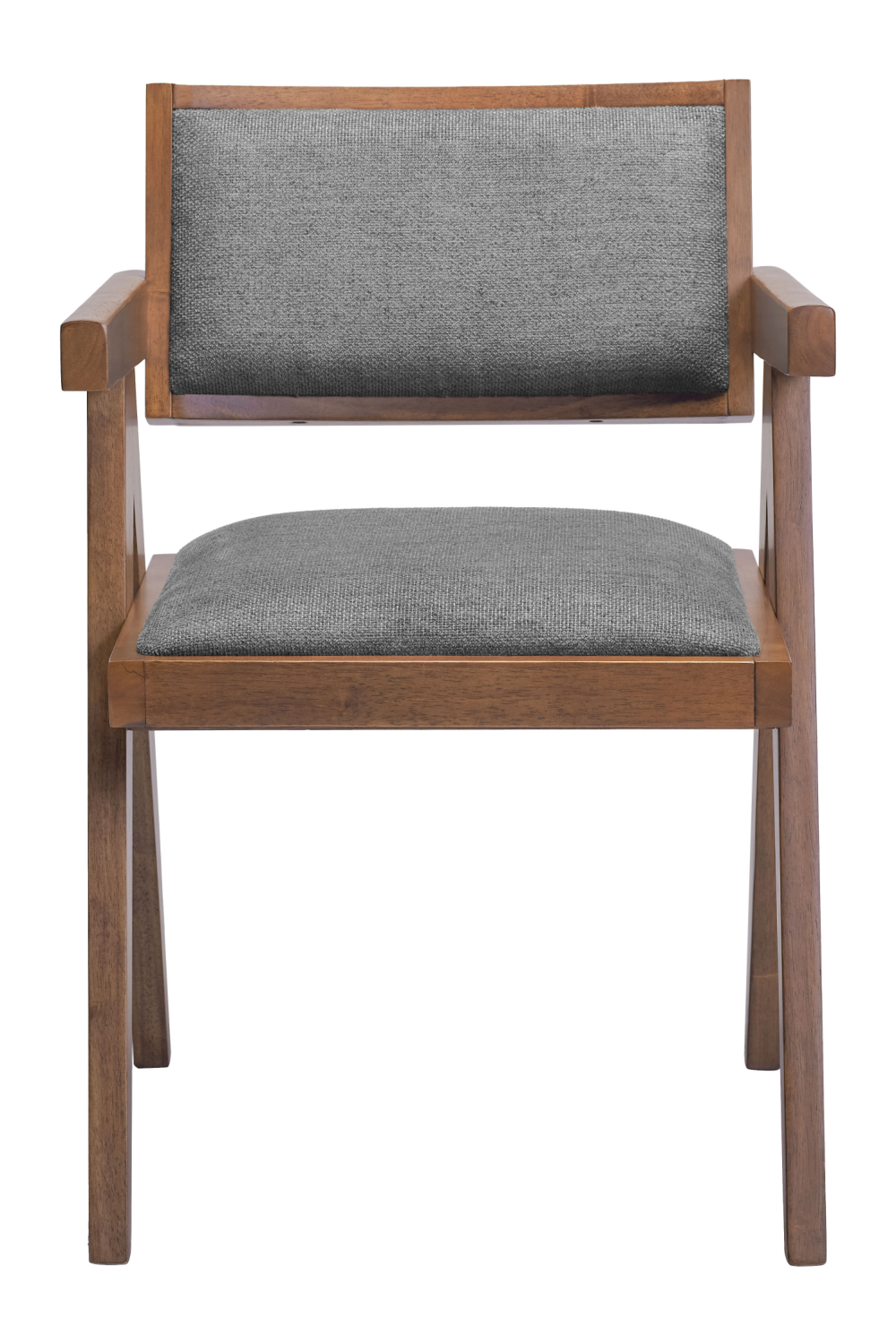 Rubberwood Framed Dining Chairs (2) | Oroa.com