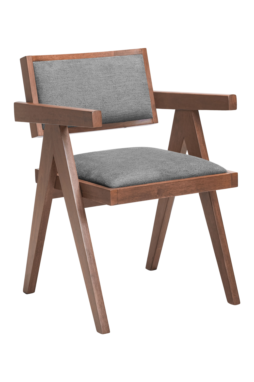 Rubberwood Framed Dining Chairs (2) | Oroa.com