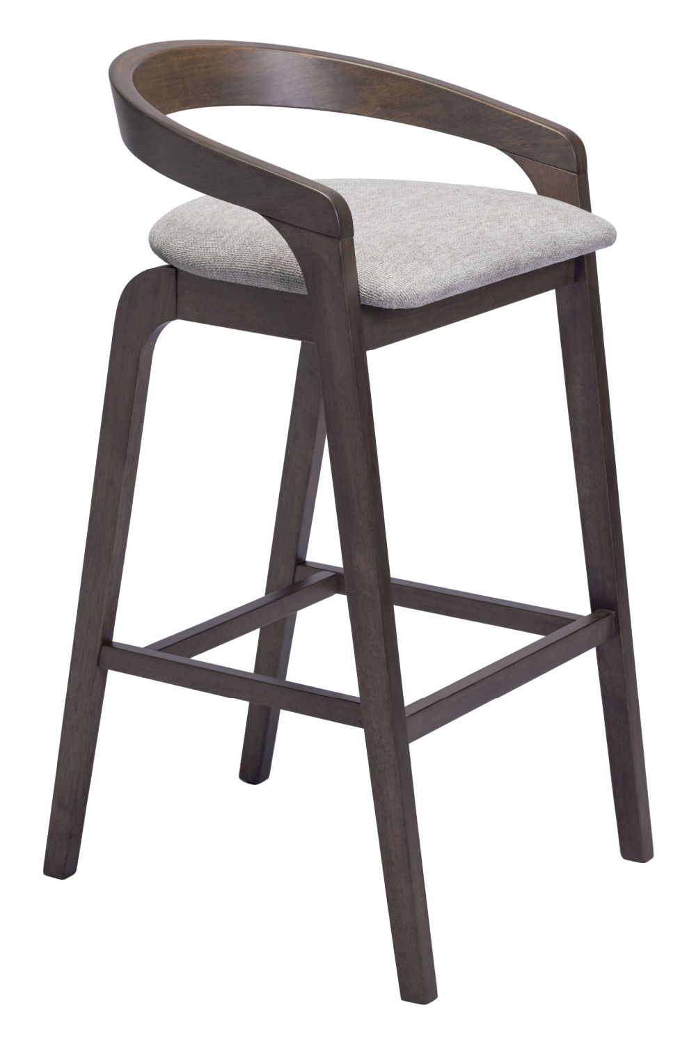 Gray Padded Seat Bar Stools (2) | Oroa.com