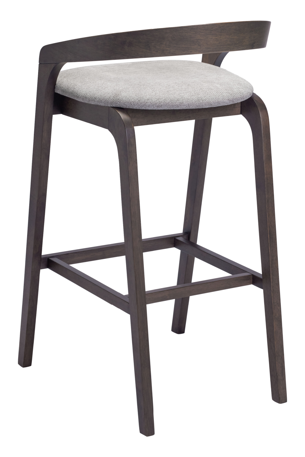 Gray Padded Seat Bar Stools (2) | Oroa.com
