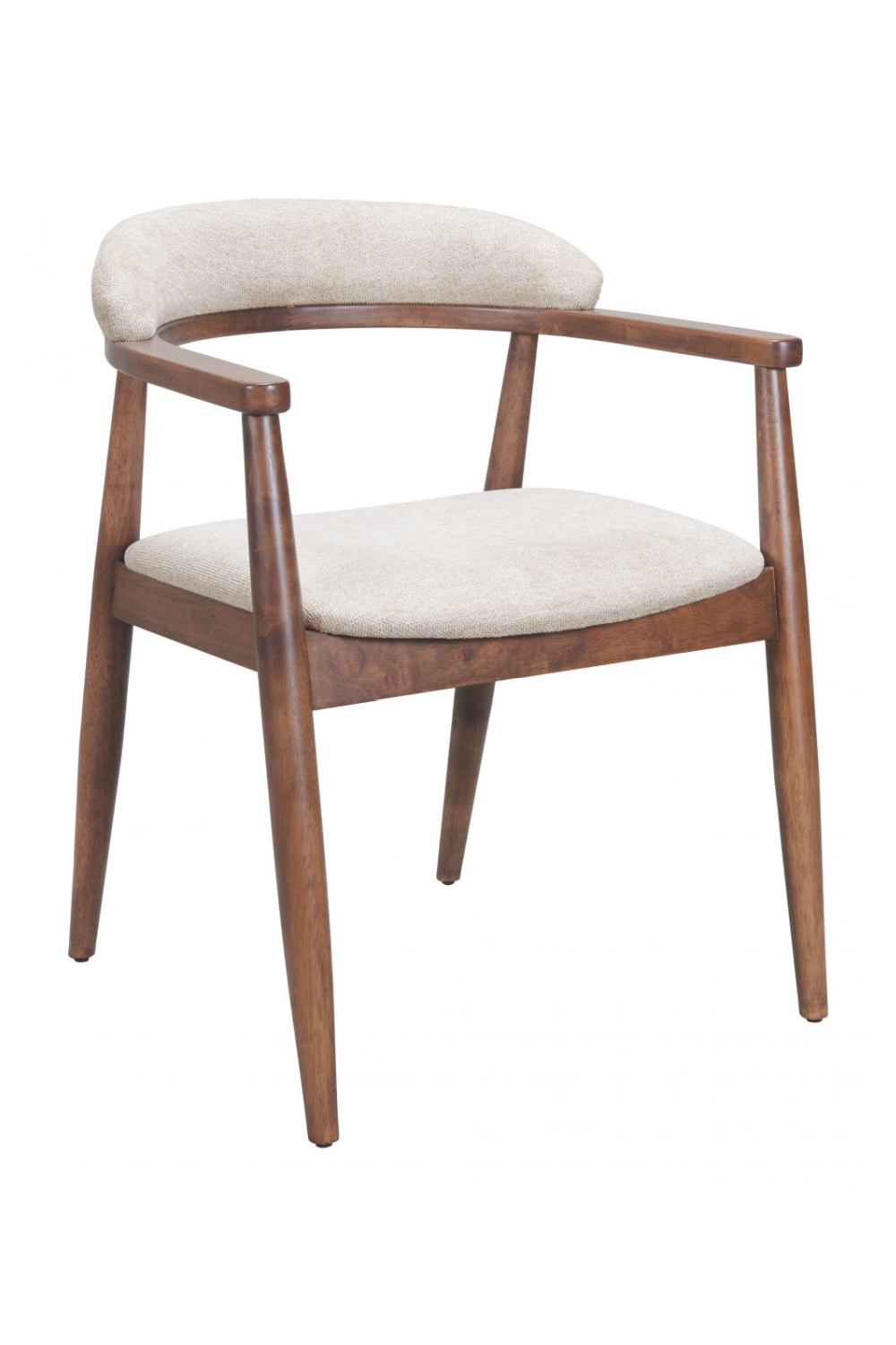 Wood Framed Beige Dining Chair | Oroa.com