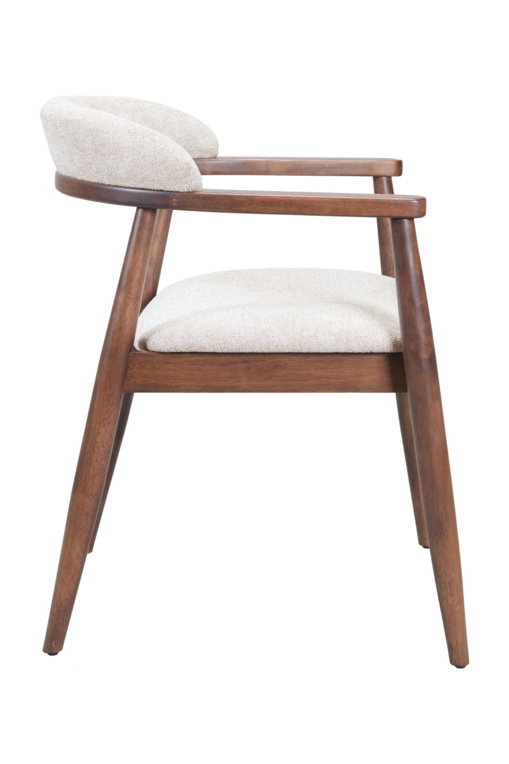 Wood Framed Beige Dining Chair | Oroa.com