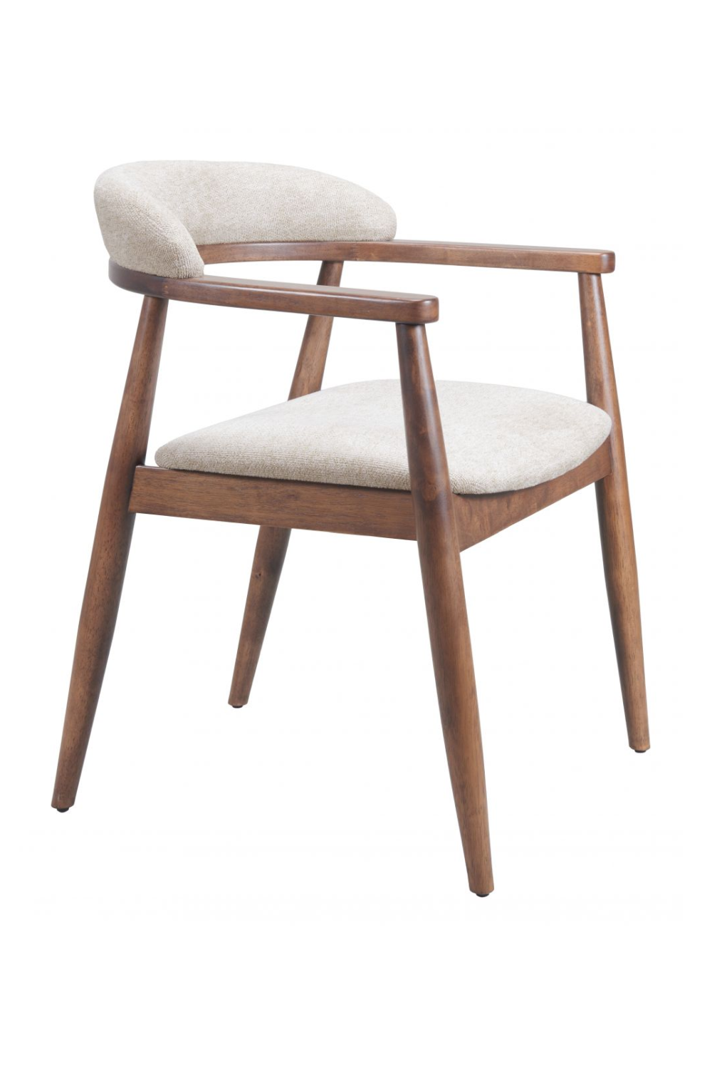 Wood Framed Beige Dining Chair | Oroa.com