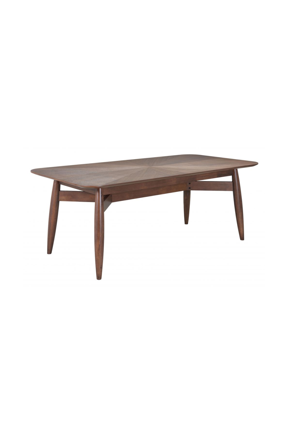 Brown Rubberwood Dining Table | Oroa.com