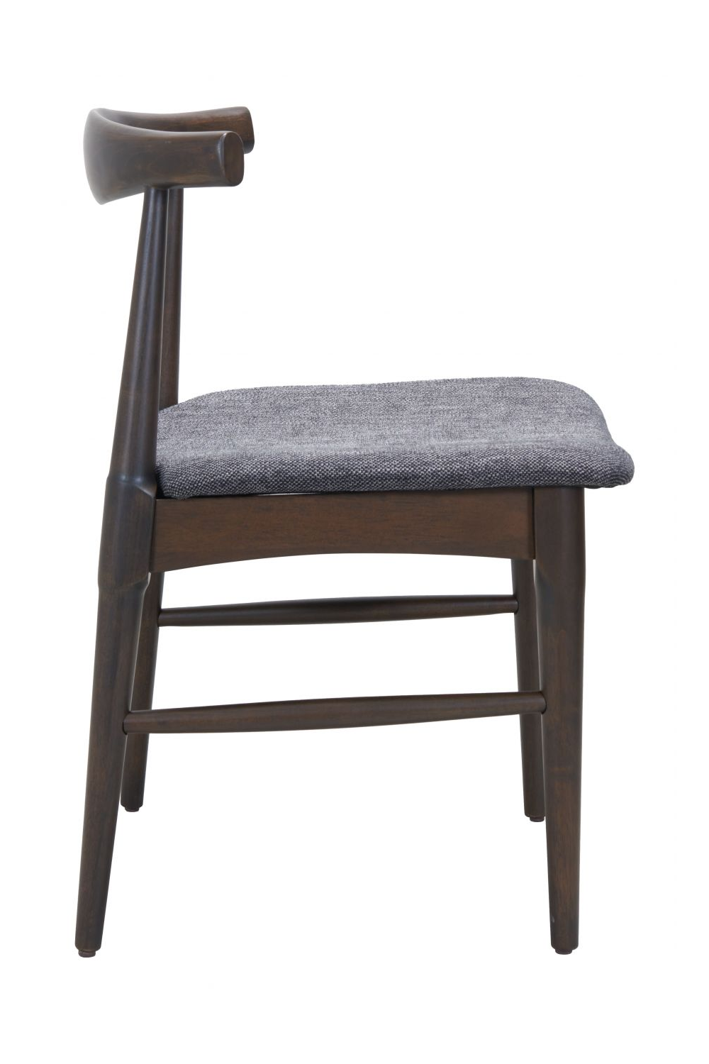 Dark Wooden Dining Chairs (2) | Oroa.com