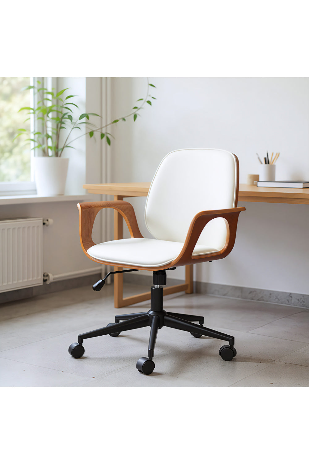 Modern White Office Chair | Oroa.com
