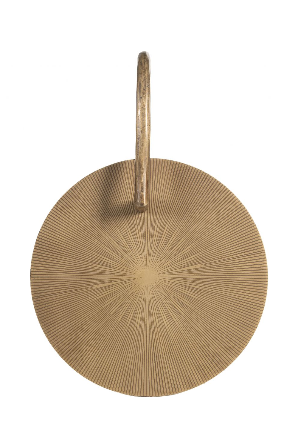 Curved Brass Side Table | Oroa.com