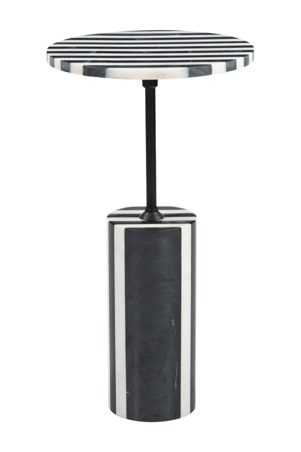 Stripes Marble Side Table | Oroa.com