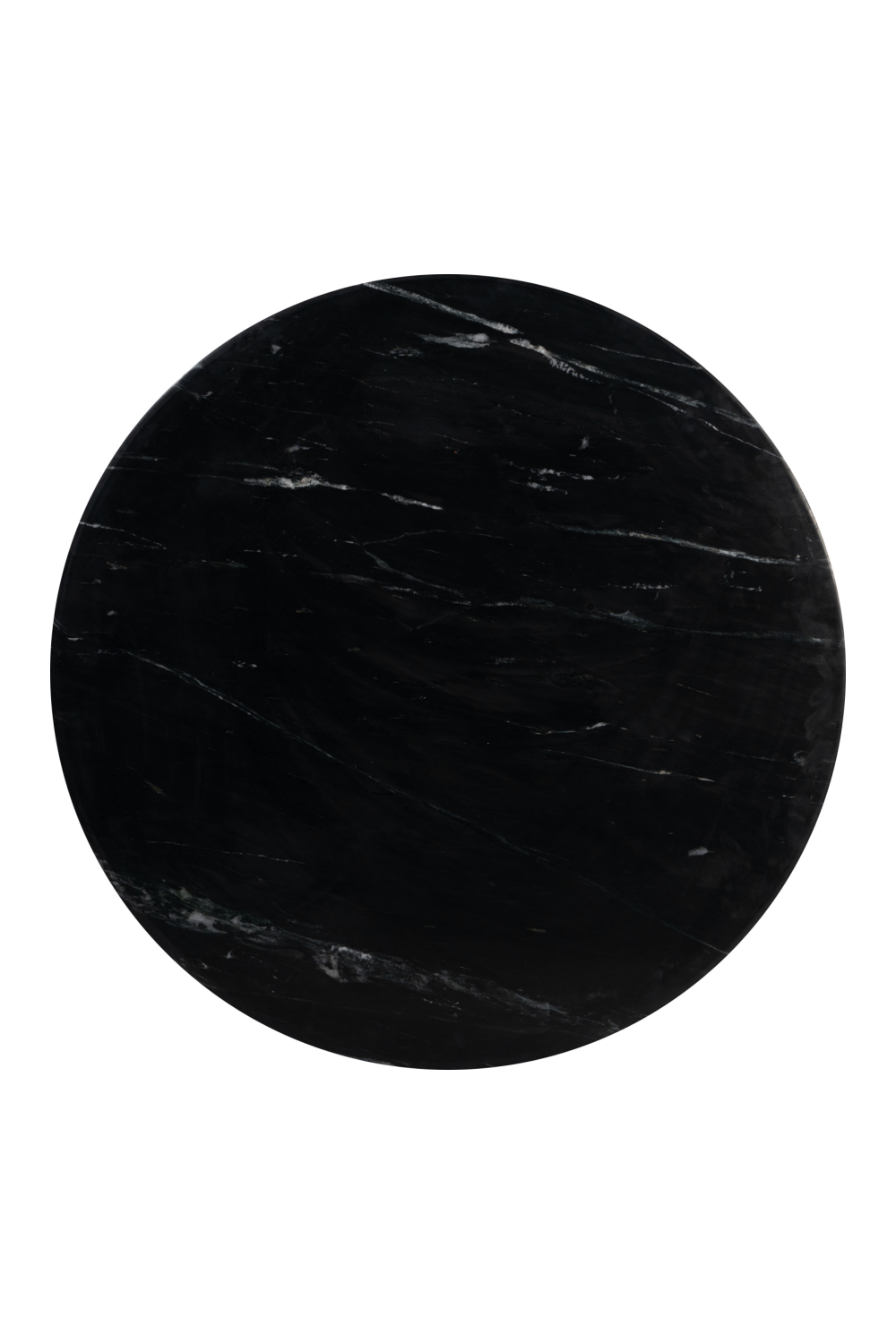 Black Wooden Round Dining Table | Oroa.com