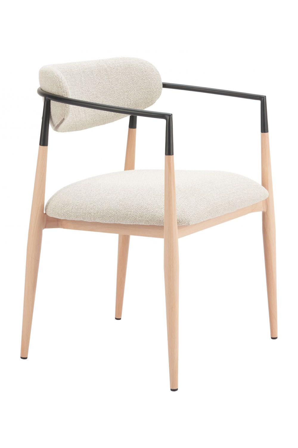 Gray Fabric Modern Dining Chair | Oroa.com