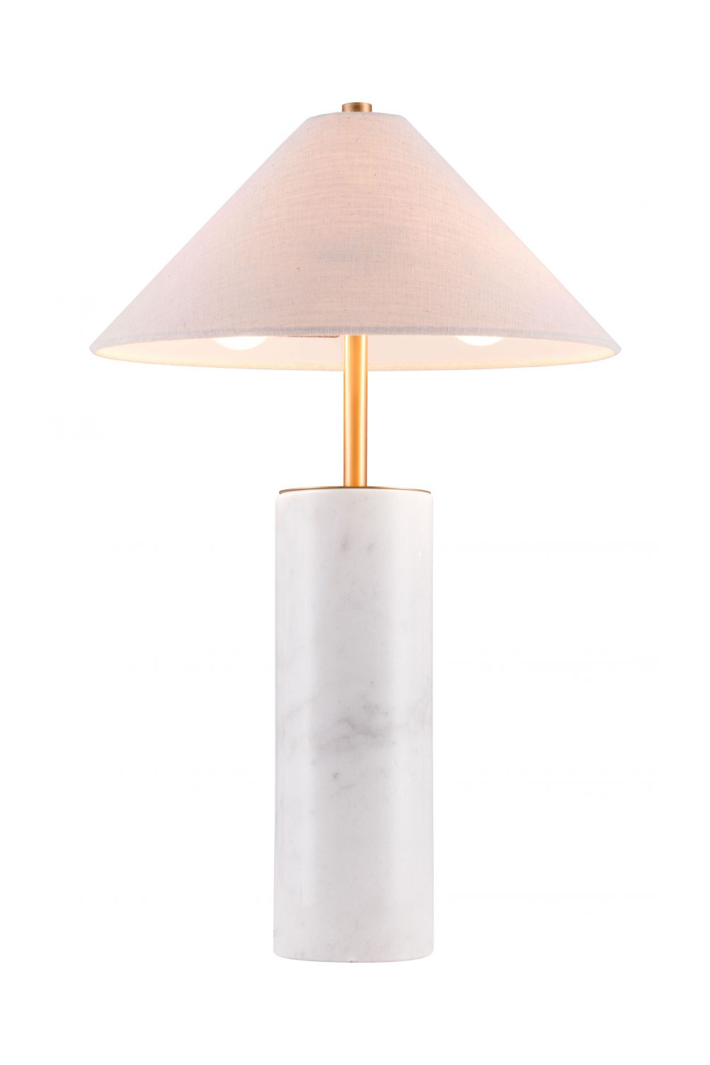 Beige Marble Base Table Lamp | Oroa.com