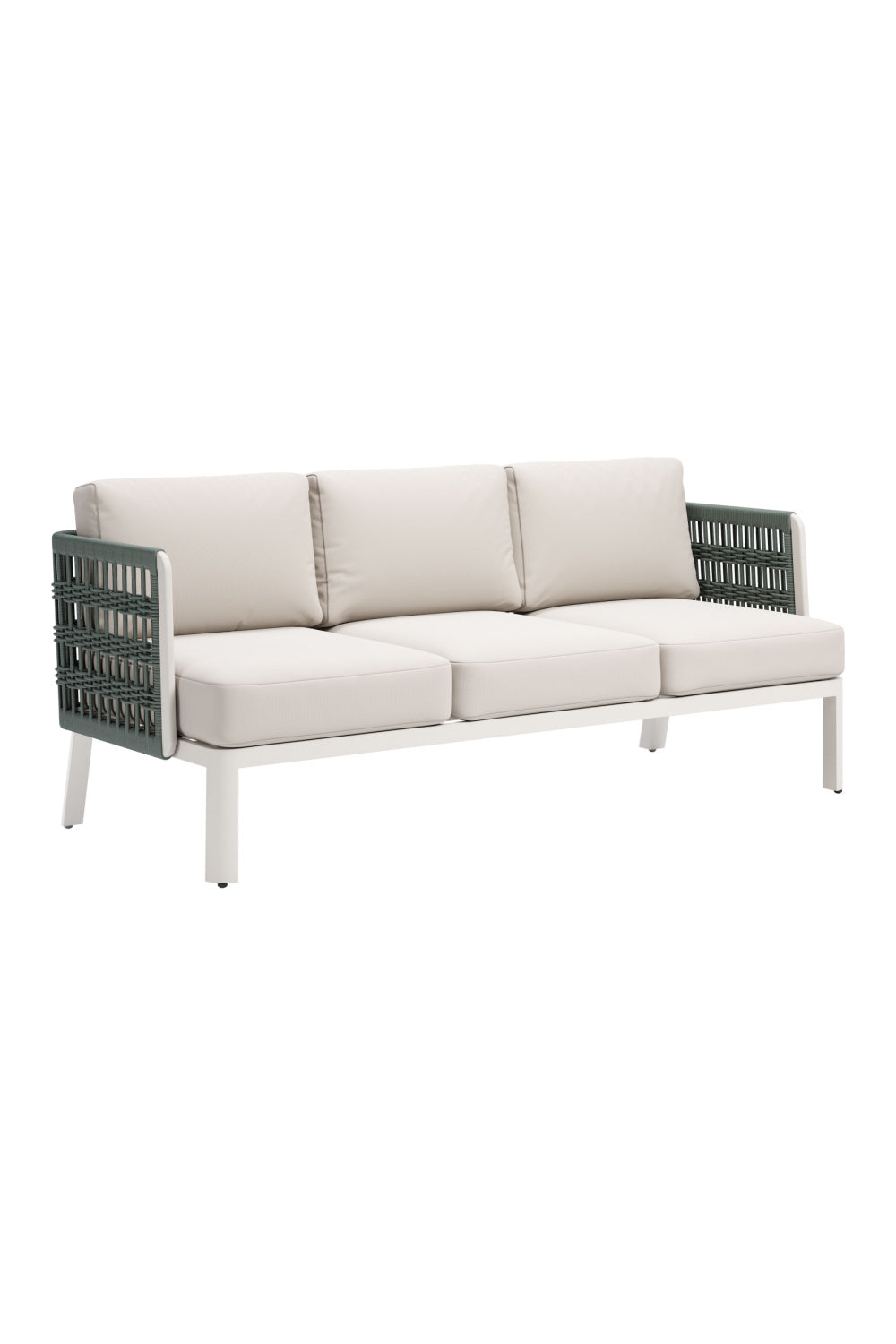 White Olefin Outdoor Sofa | Oroa.com