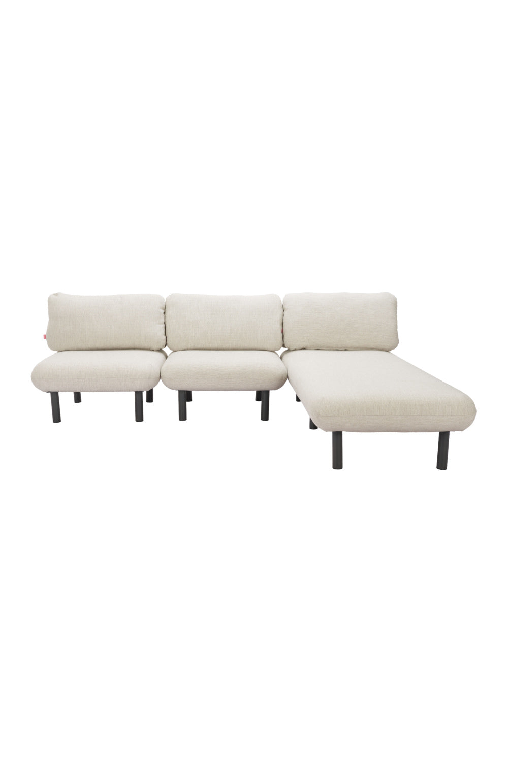 Beige Olefin Outdoor Chaise | Oroa.com