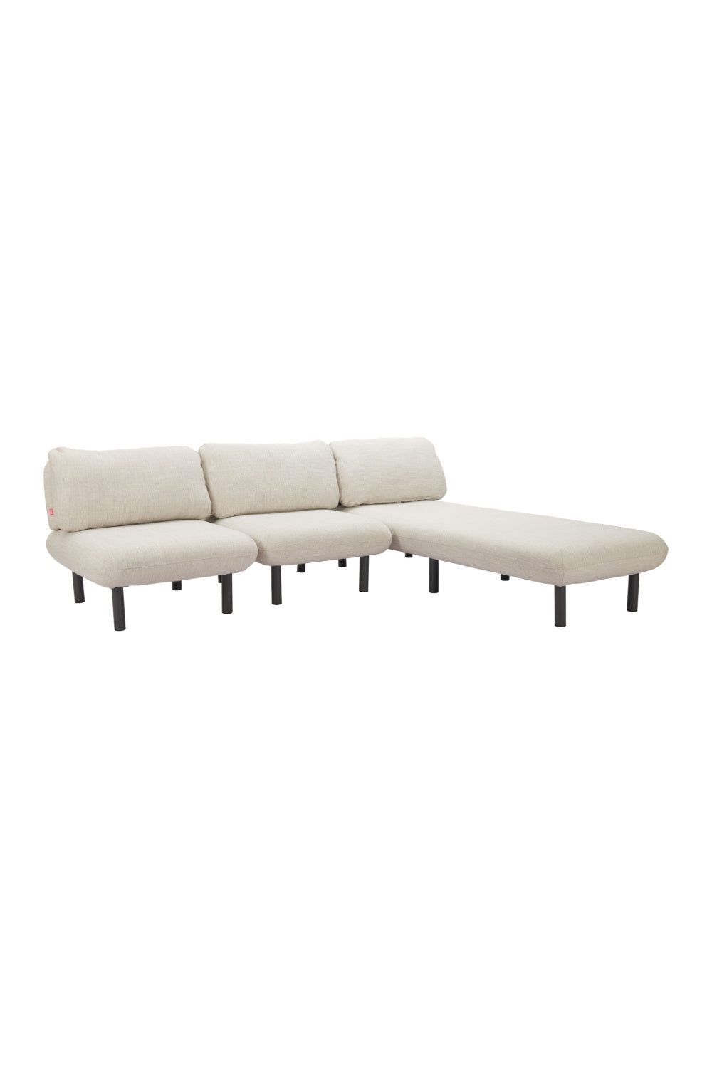 Beige Olefin Outdoor Chaise | Oroa.com