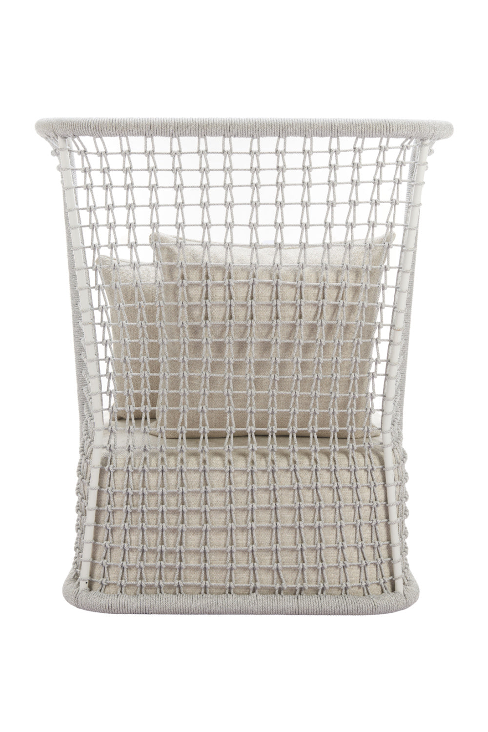Weaved Back Outdoor Accent Chair | Oroa.com