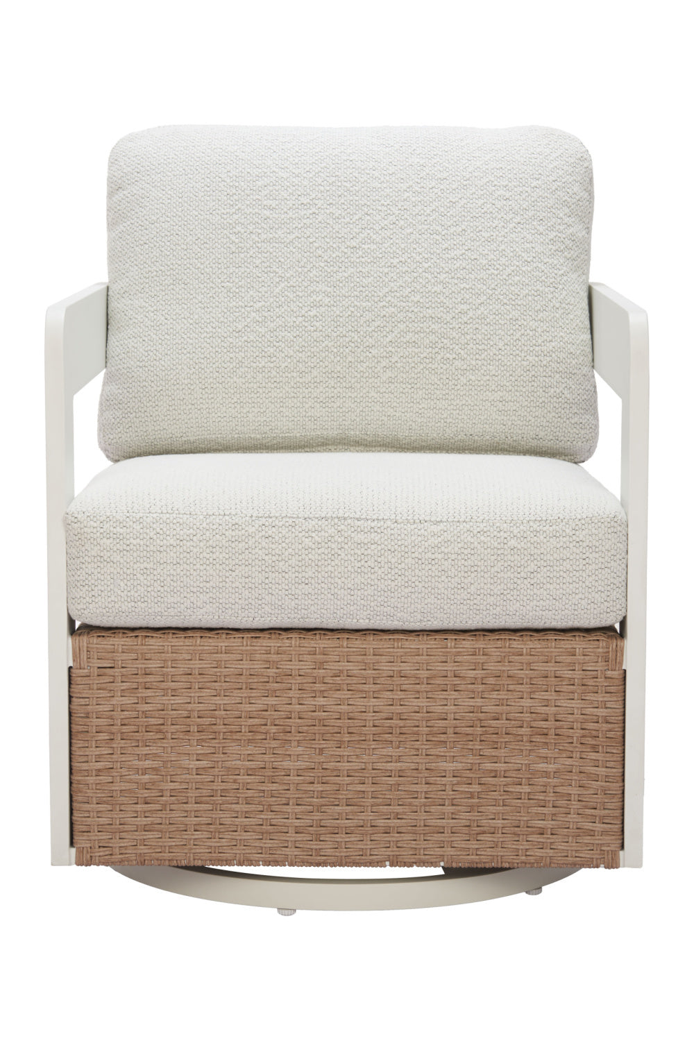Brown Base Outdoor Swivel Chair | Oroa.com