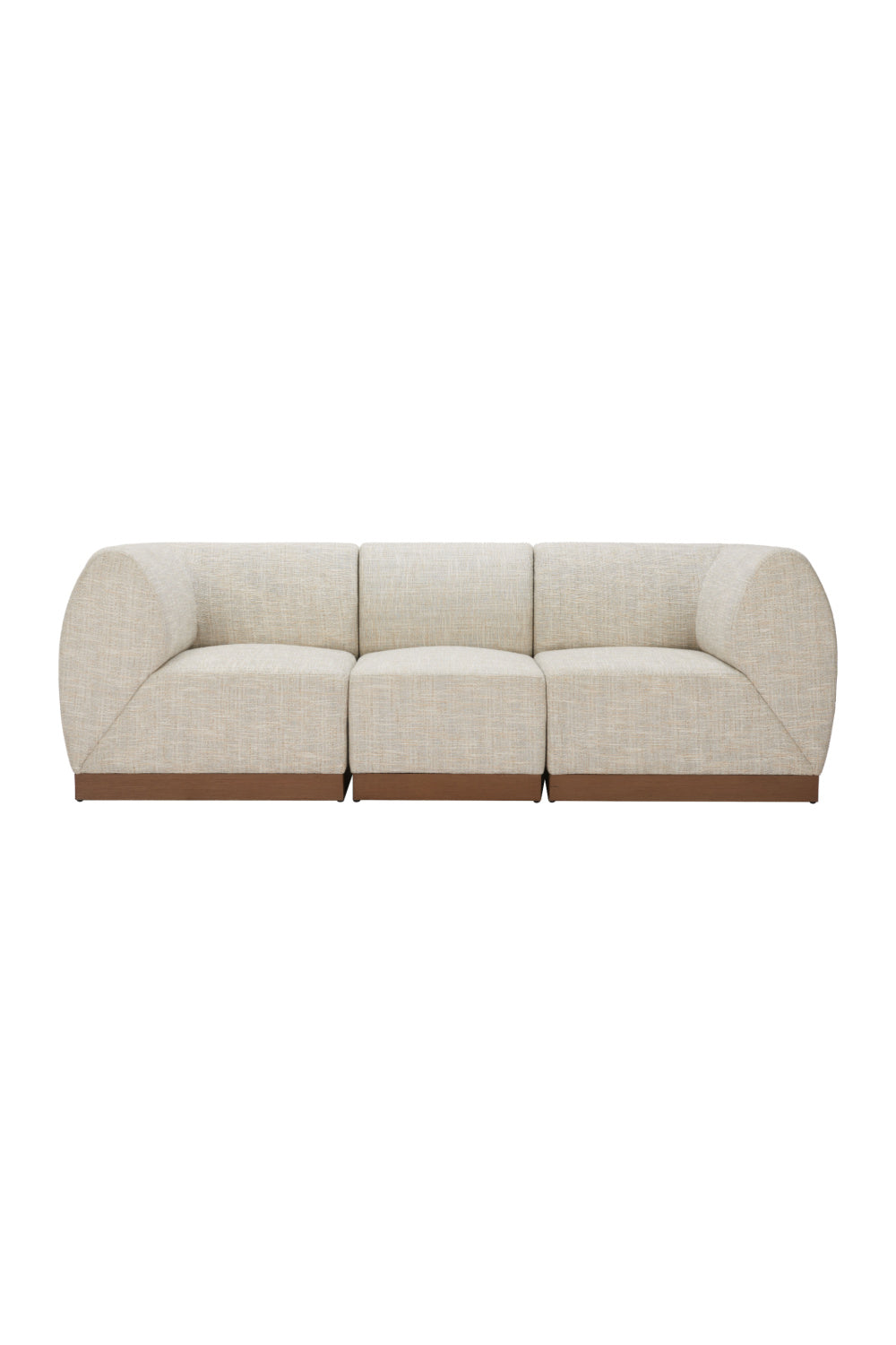 Beige Outdoor Armless Chair | Oroa.com