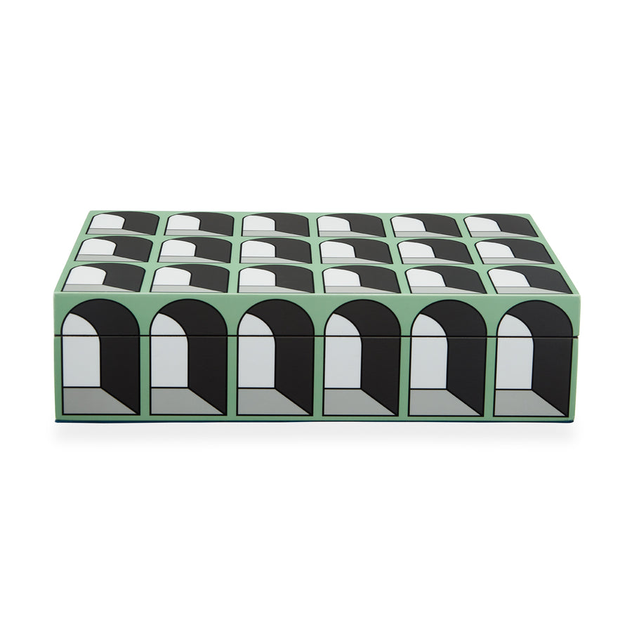 Arched Motif Lacquer Box L | Oroa.com