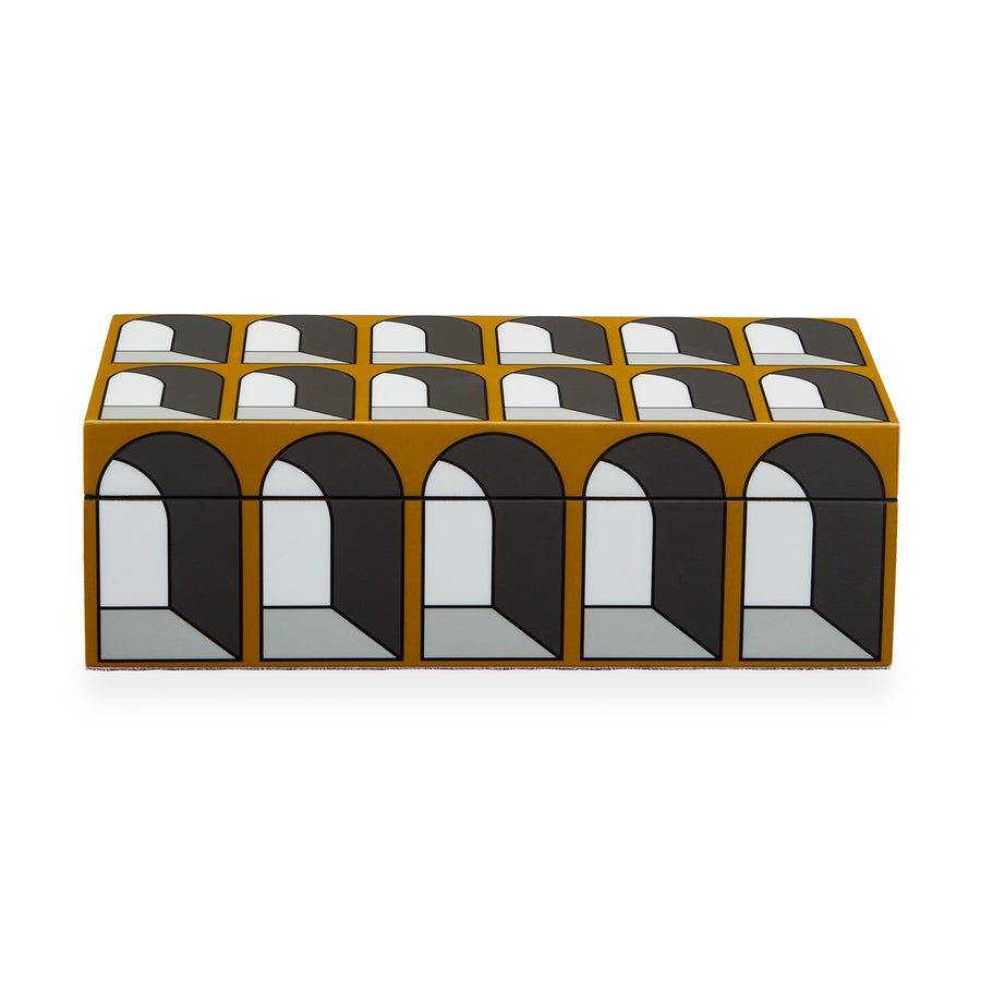 Arched Motif Lacquer Box S | Oroa.com