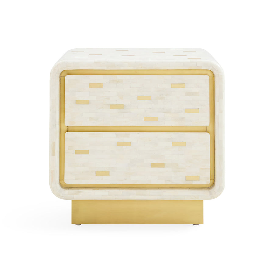 2-Drawer Brick End Table | Oroa.com