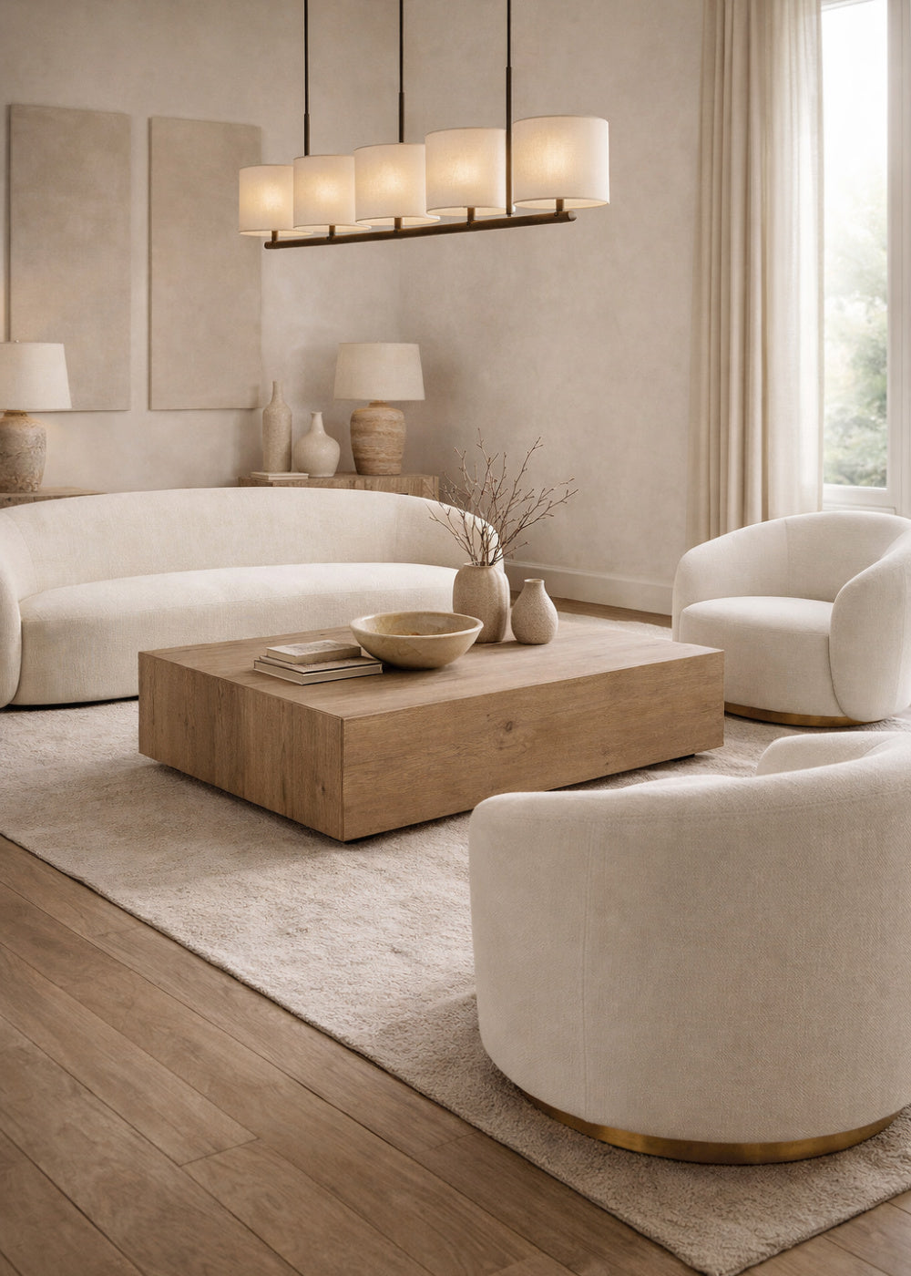 off white swivel arm chair - www.oroa.com | Oroa.com