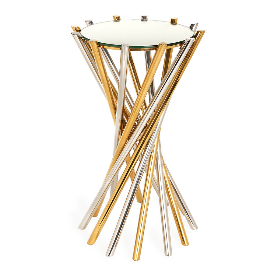 Mirrored Glass Accent Table | Oroa.com