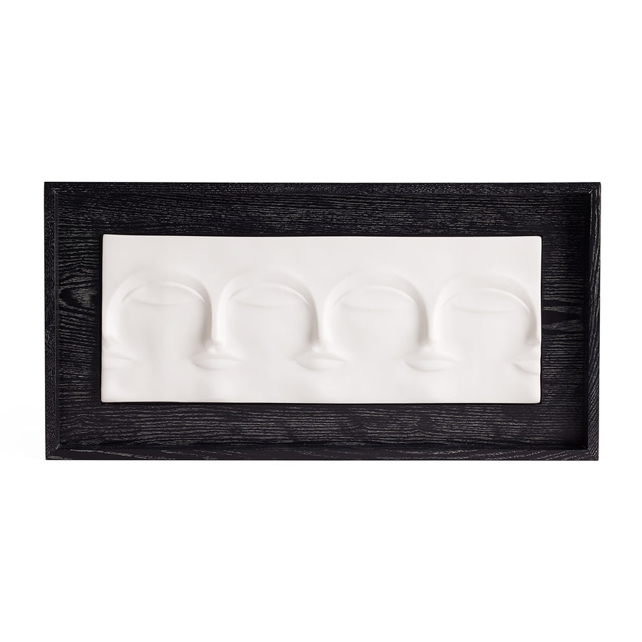 Sculpted Porcelain Horizontal Artwork | Oroa.com