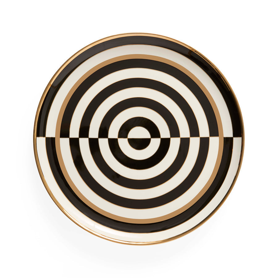 Porcelain Round Serving Tray | Oroa.com
