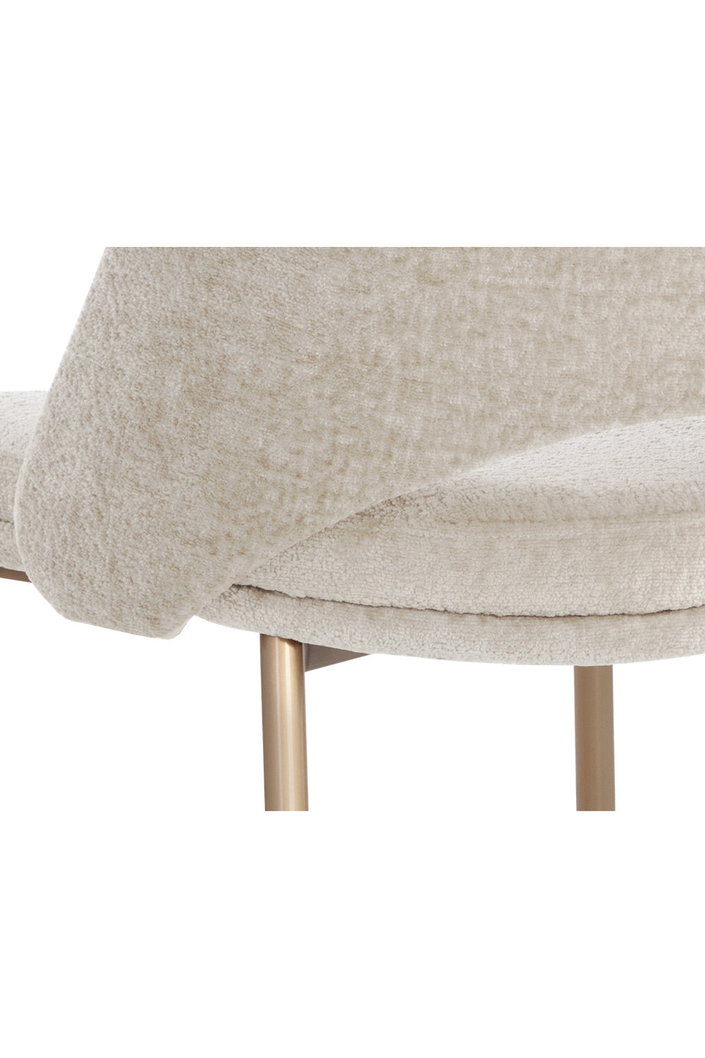Modern European furniture - Cutout-Back Fabric Dining Chairs (2) - www.oroa.com | Oroa.com