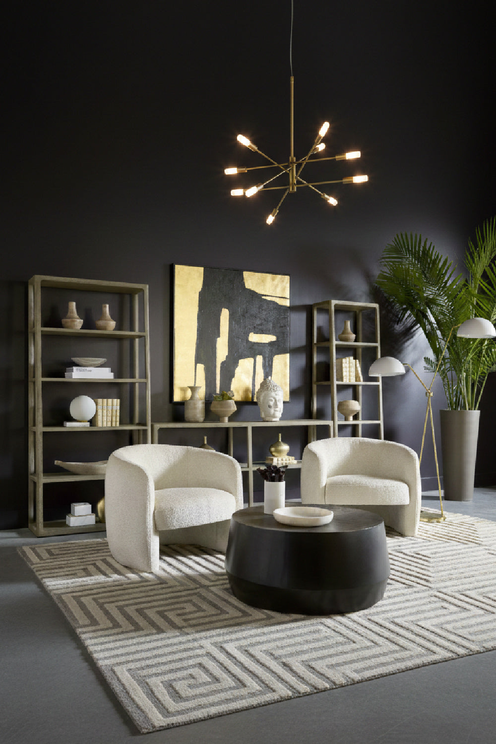 Modern European furniture - White Curved Lounge Chair - www.oroa.com | Oroa.com