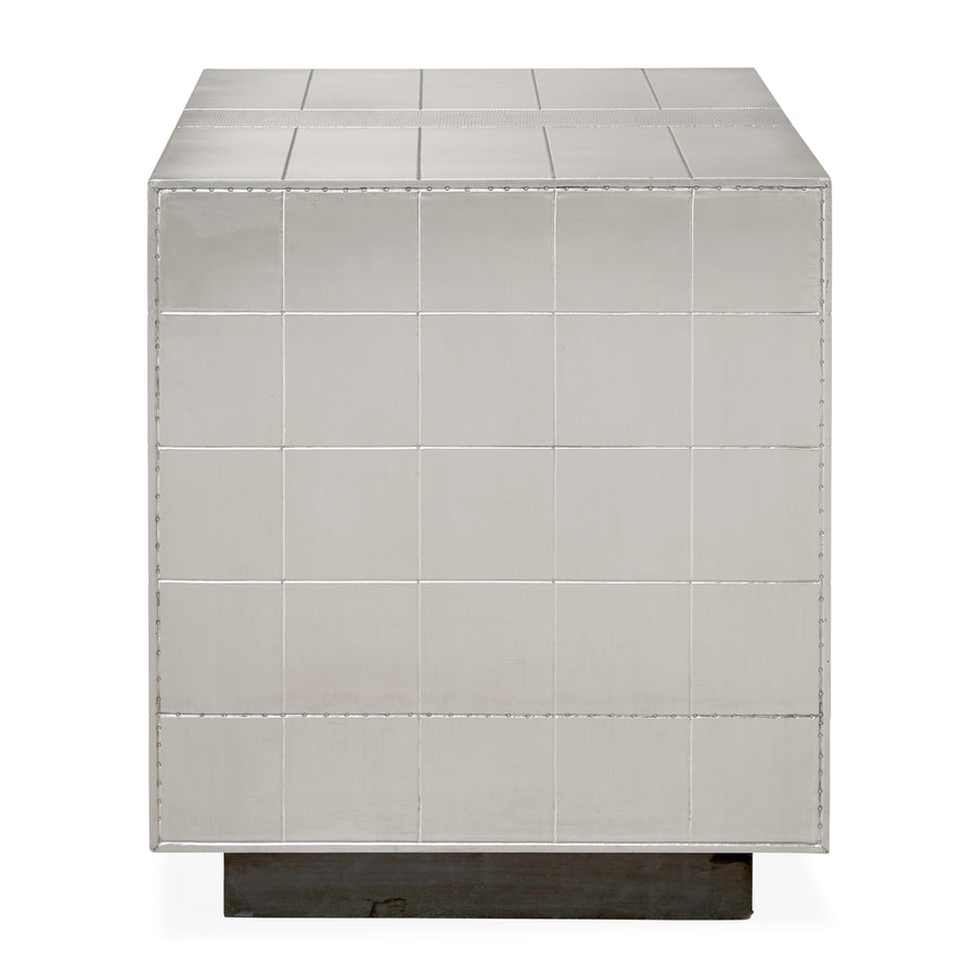 Nickel-Plated Bedside Table | Oroa.com