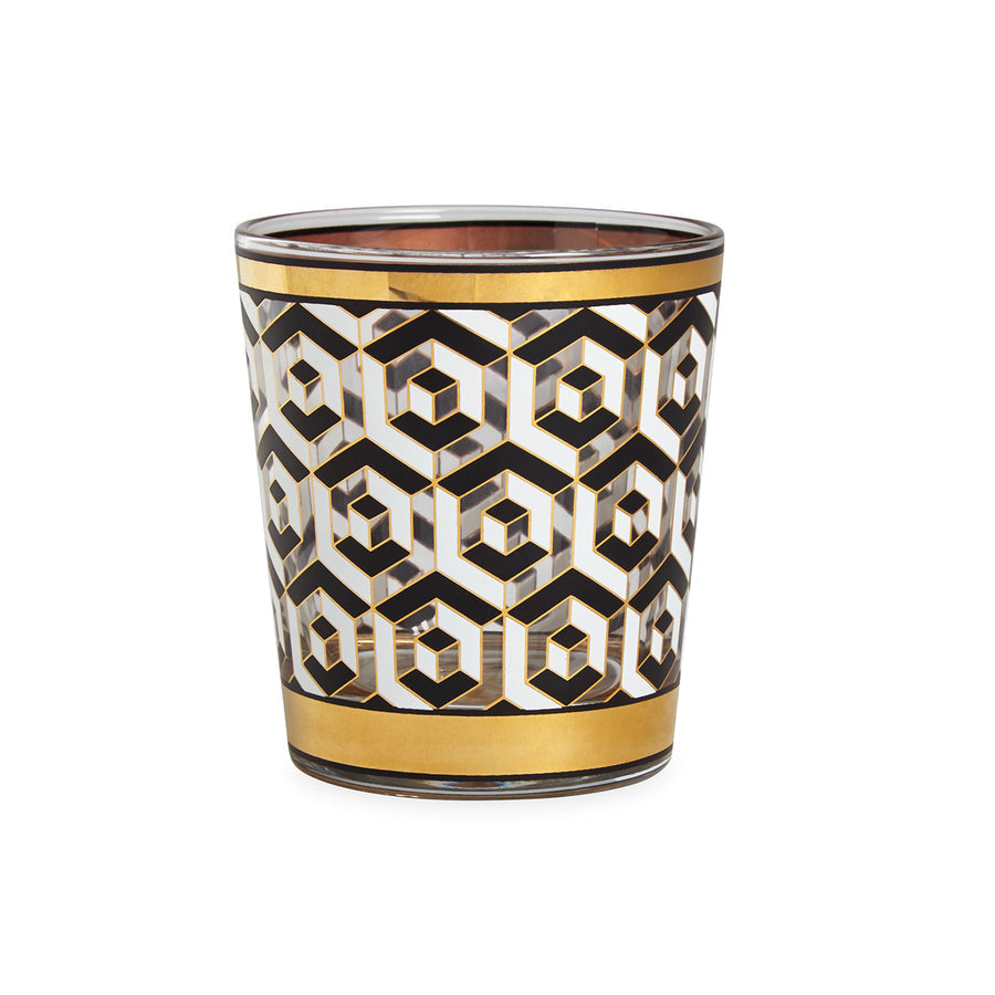 Gold Detail Glassware Set (4) | Oroa.com