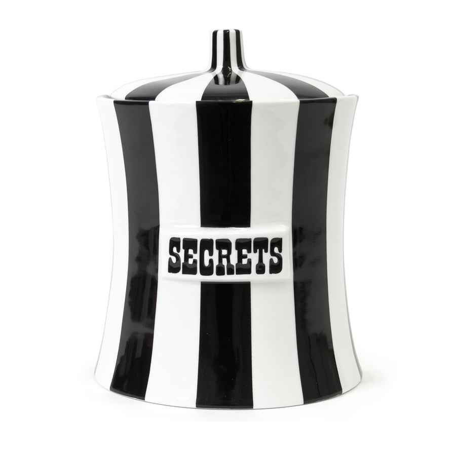 Black & White Porcelain Canister | Oroa.com