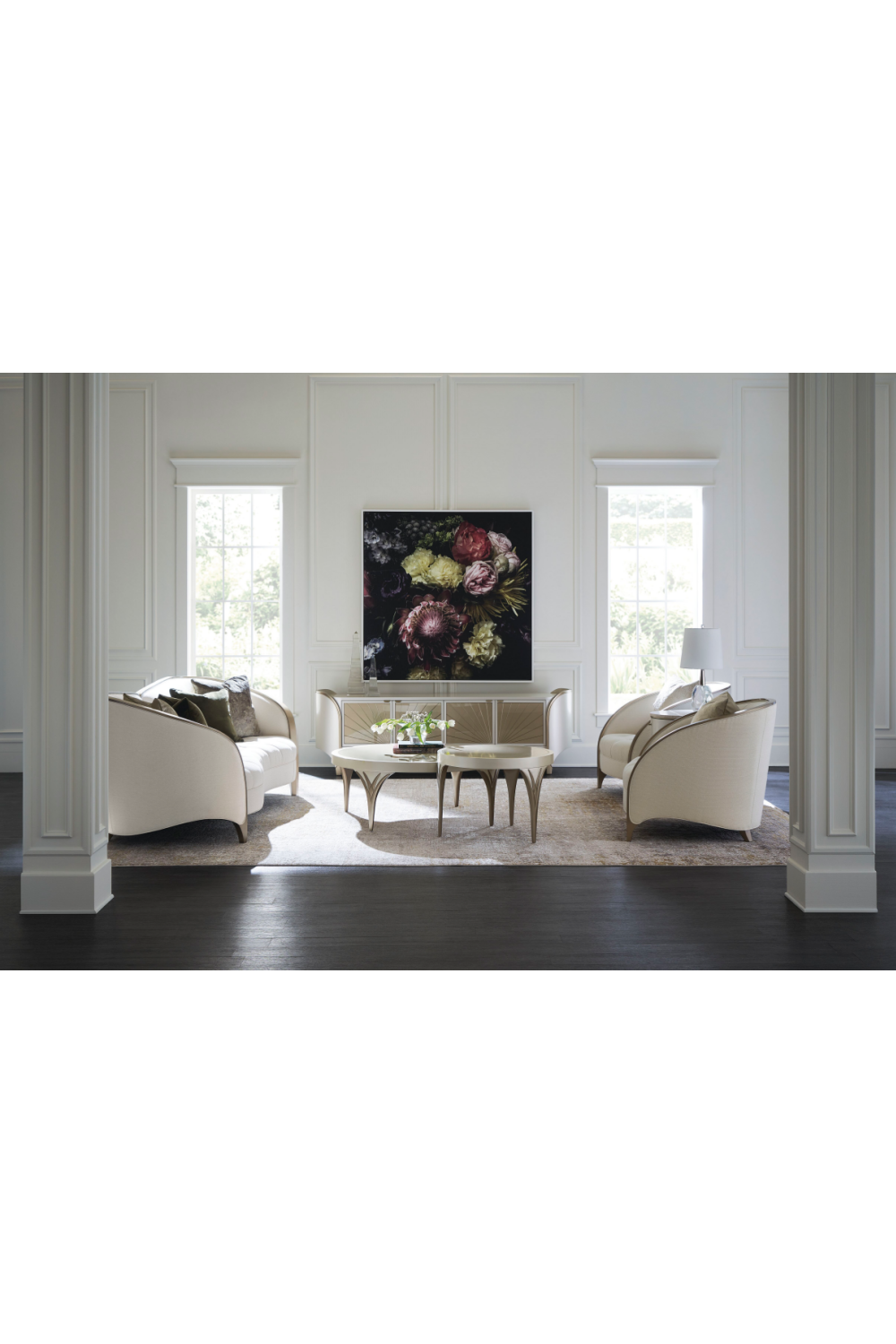 Oval Modern Media Cabinet | Oroa.com