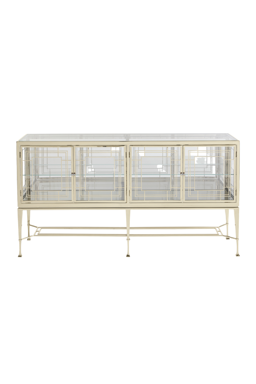 Clear Glass Sideboard | Oroa.com