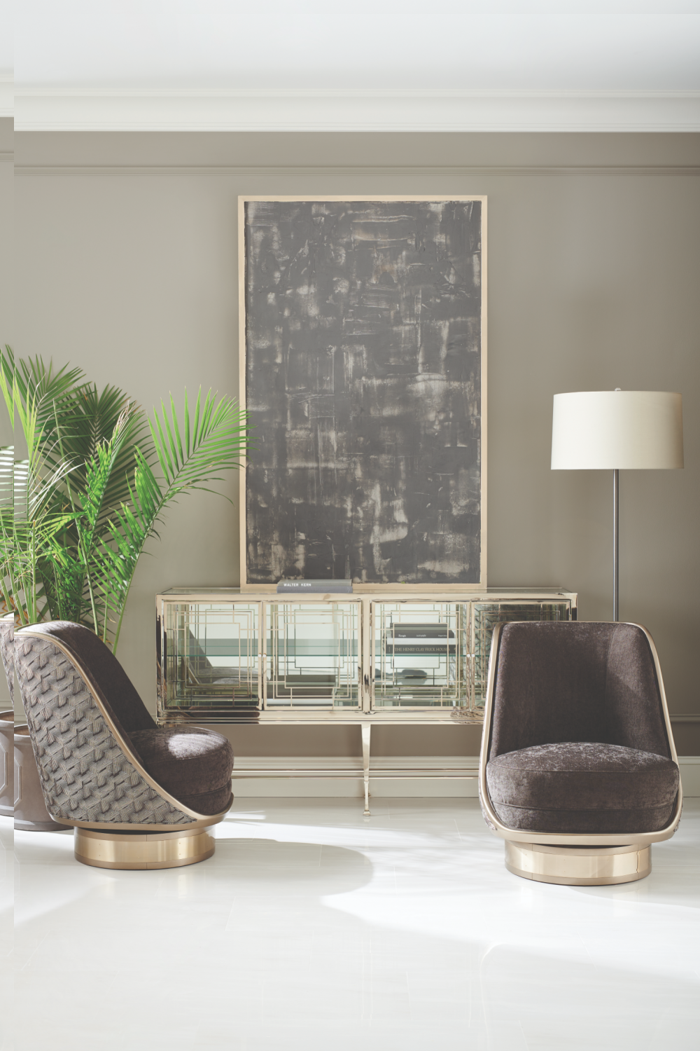 Clear Glass Sideboard | Oroa.com