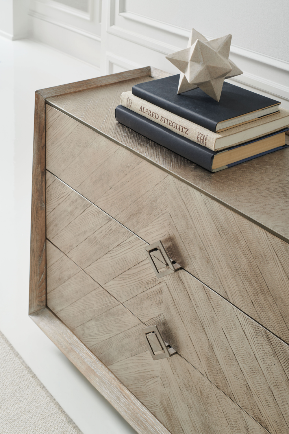 Ash Chevron Dresser | Oroa.com