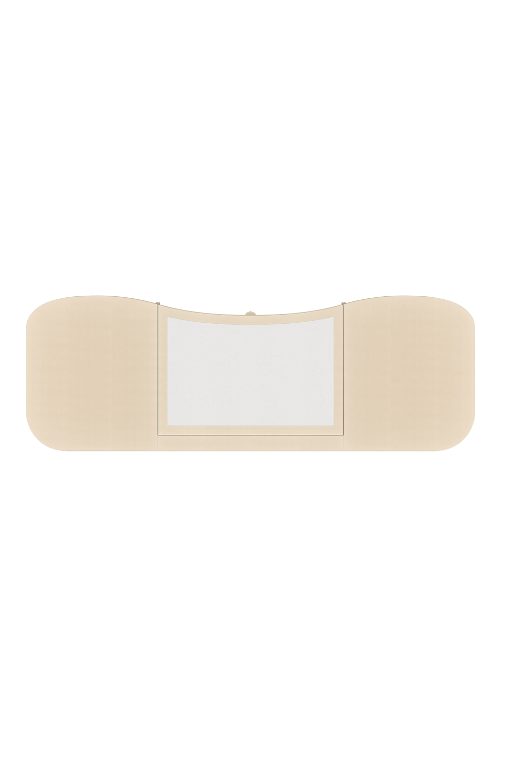 Cream Modern Vanity Table | Oroa.com