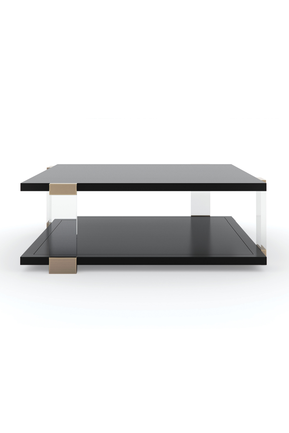 Square Black Coffee Table | Oroa.com