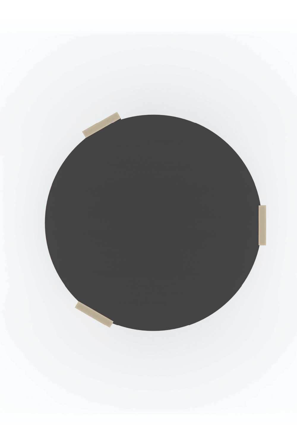 Round Mirrored Side Table | Oroa.com