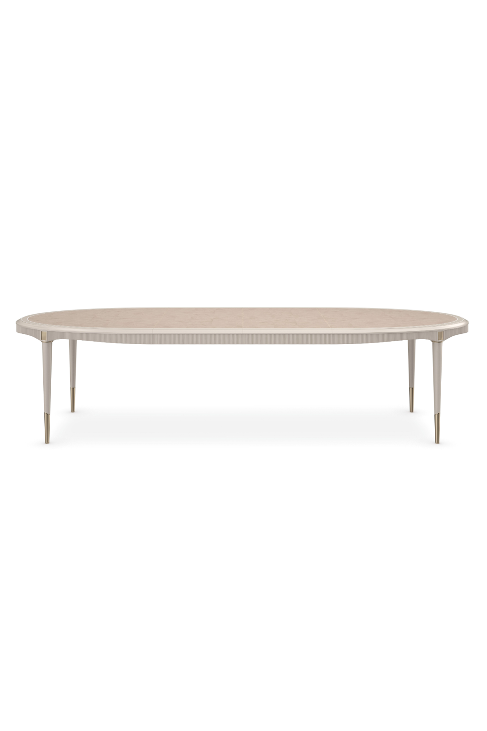 Cream Oval Dining Table | Oroa.com
