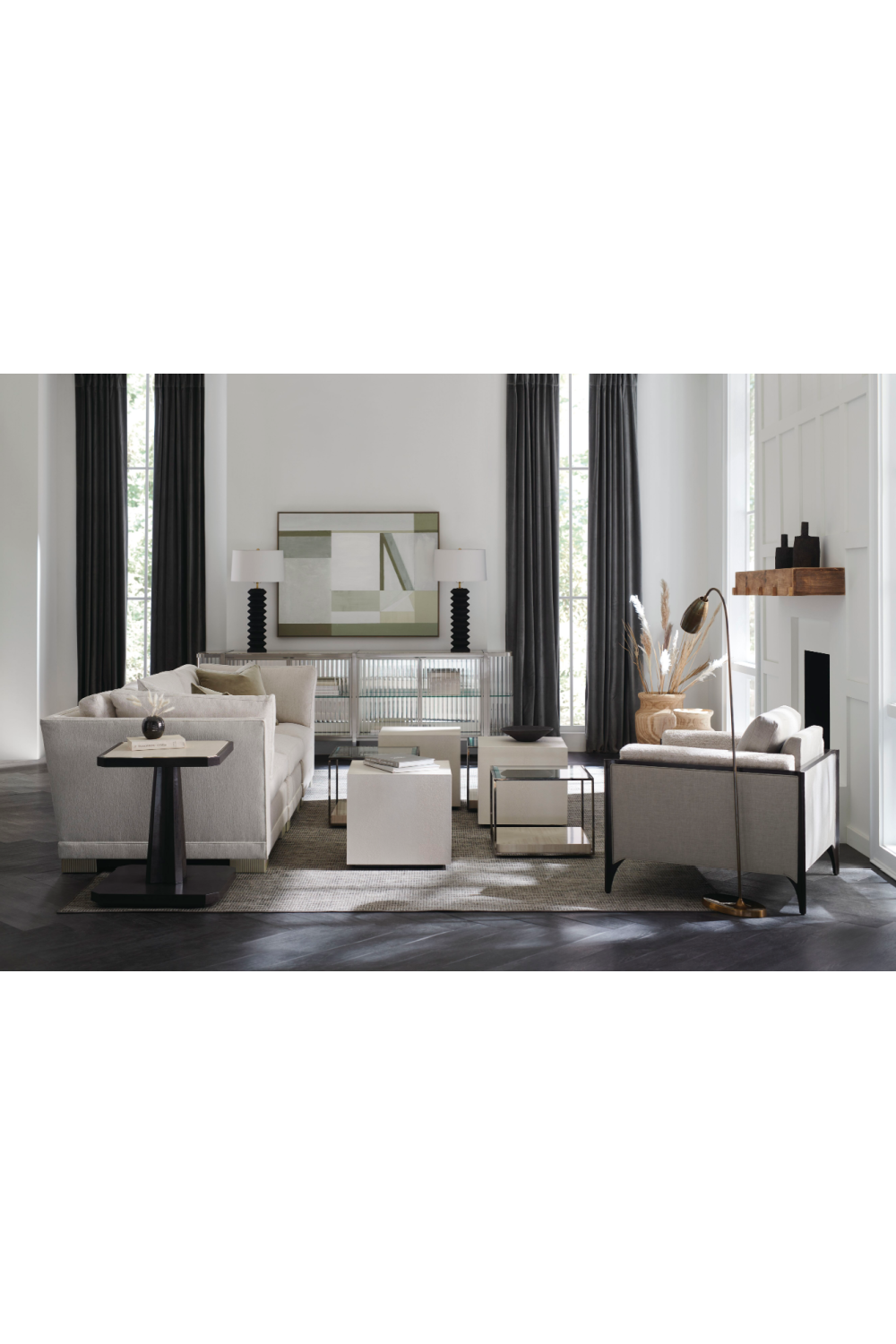Metal Framed Cocktail Table | Oroa.com