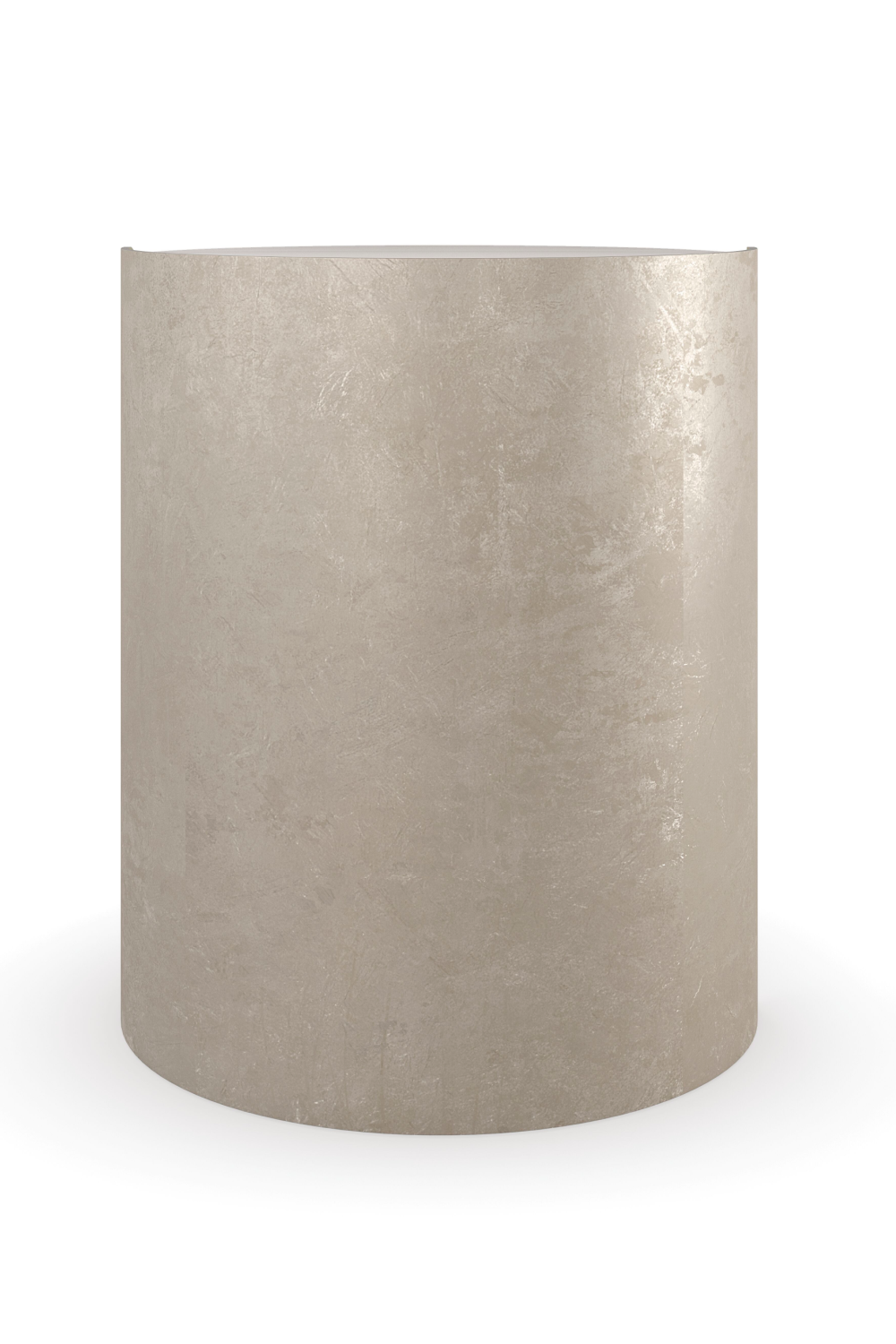 Spiral Silver Leaf Side Table | Oroa.com