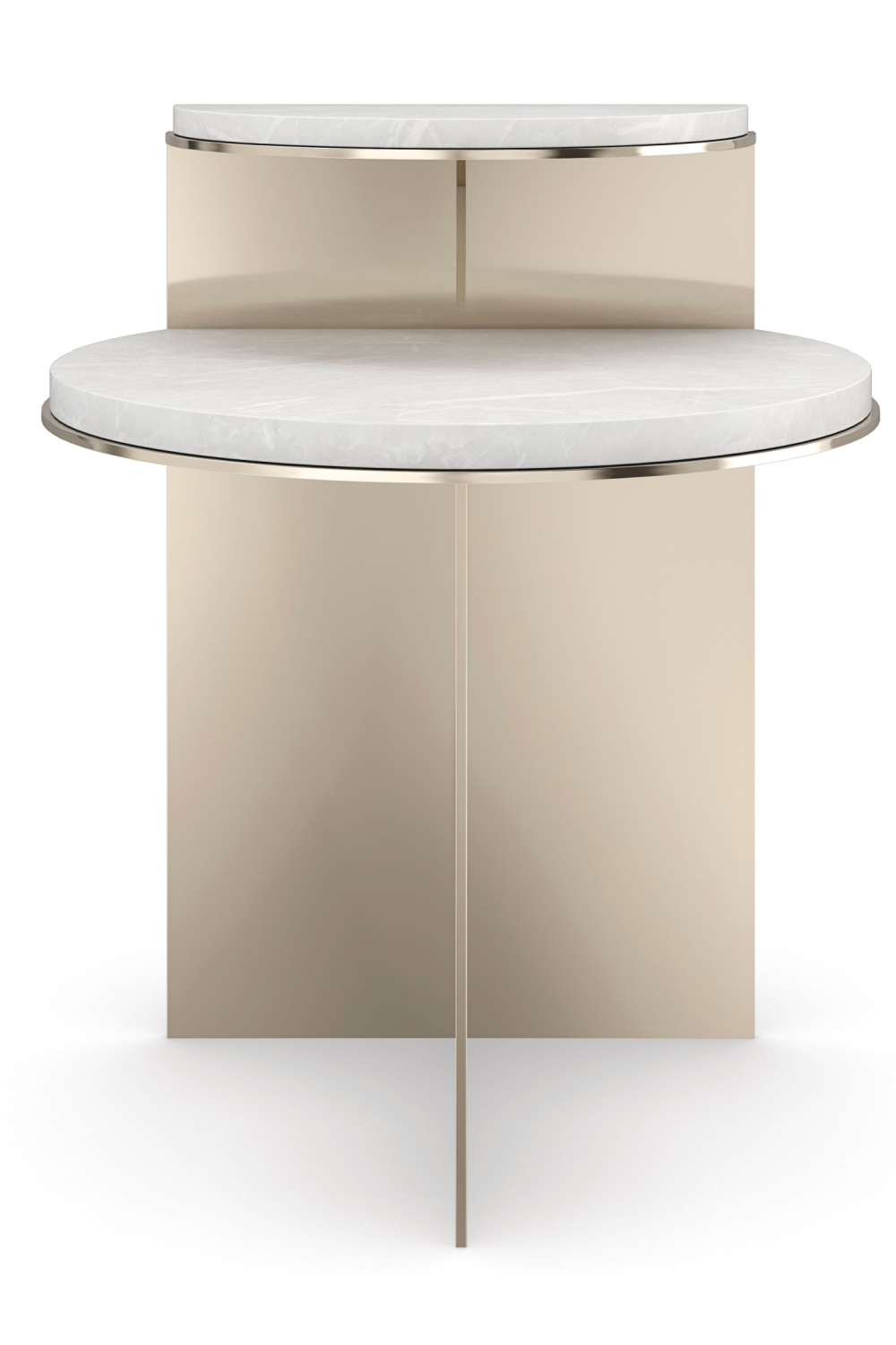 Gold Modern End Table | Oroa.com