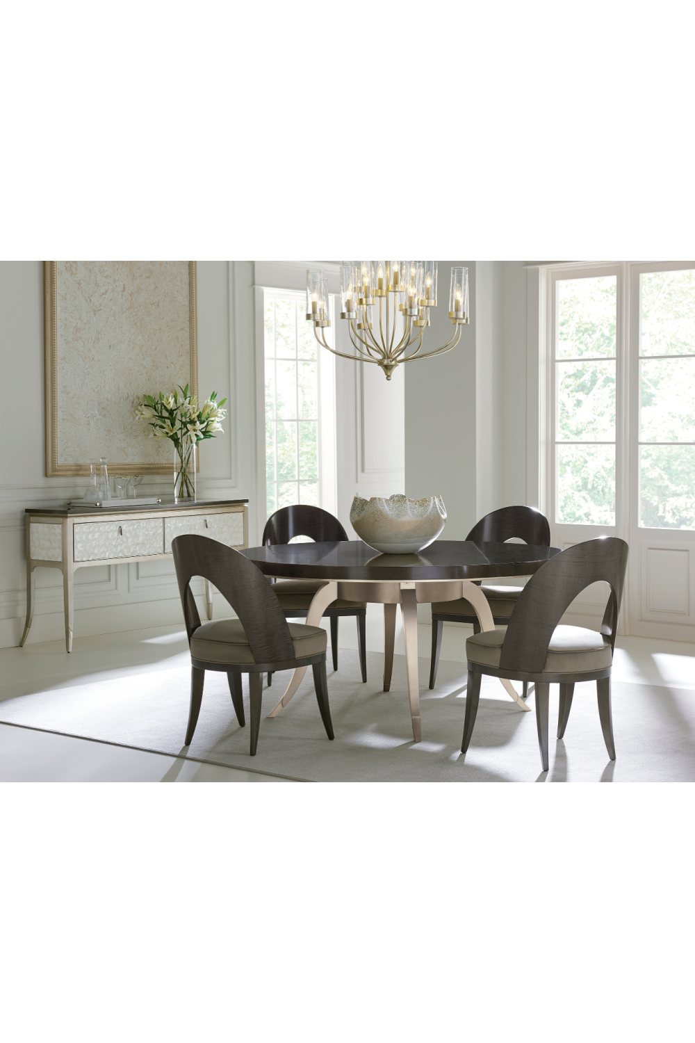 Silver Capiz Sideboard | Oroa.com