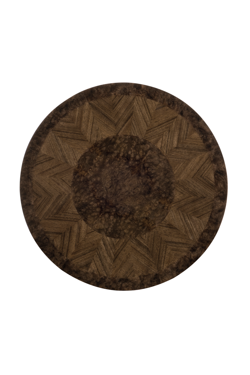 Round Wooden Cocktail Table | Oroa.com