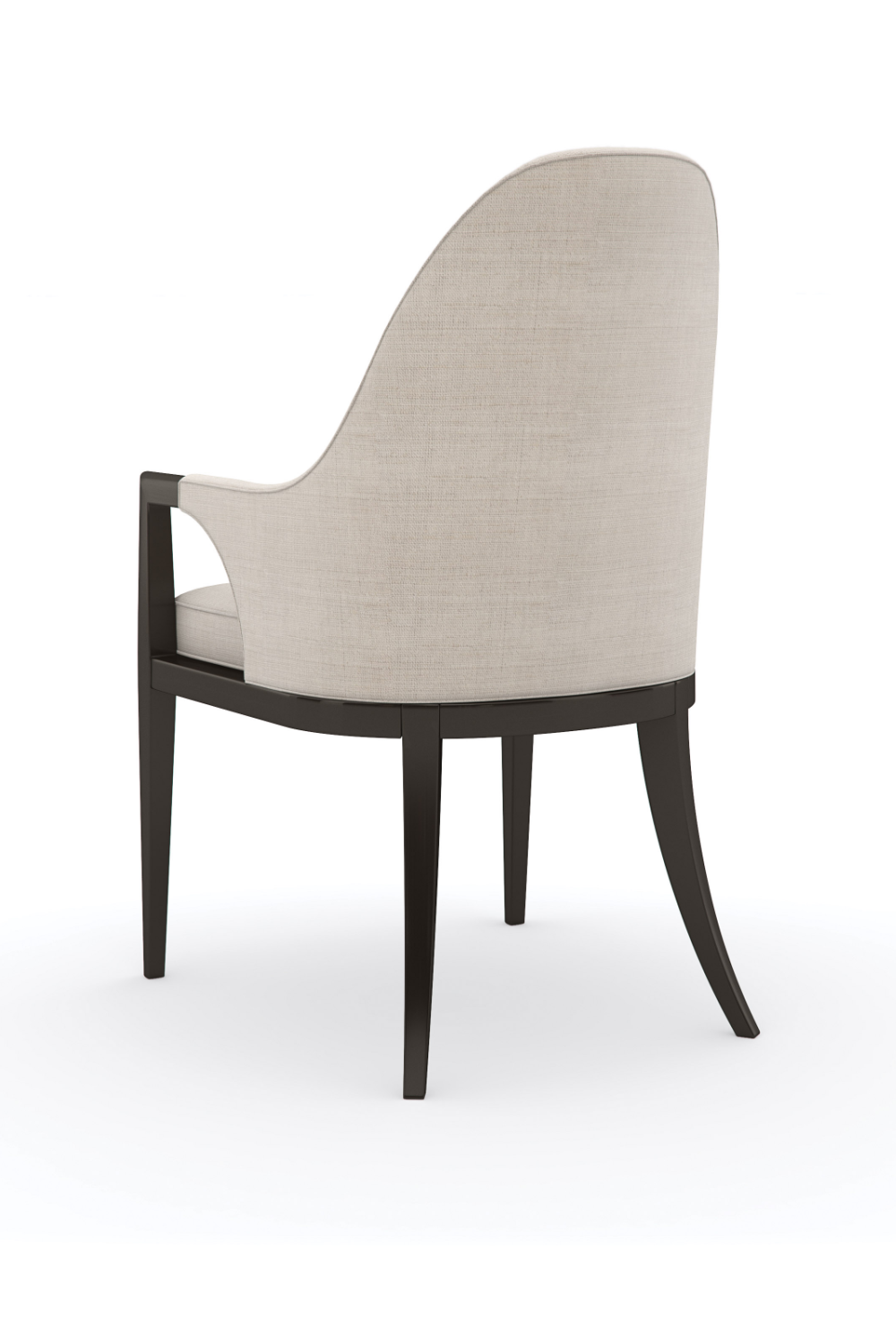 Beige Curved Armchair | Oroa.com