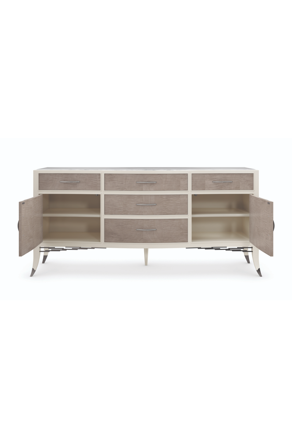Gray Wooden Buffet | Oroa.com