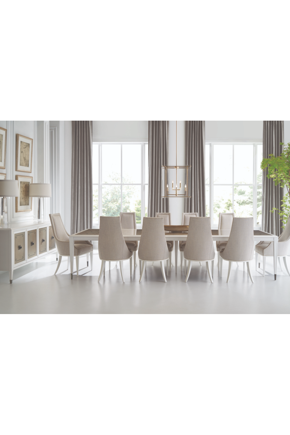 Mirrored Panel Sideboard | Oroa.com